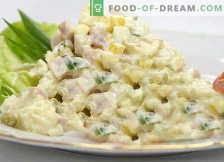 Salată de gheață - cele mai bune rețete. Cum să gătești în mod corespunzător și gustos salata de gheață.