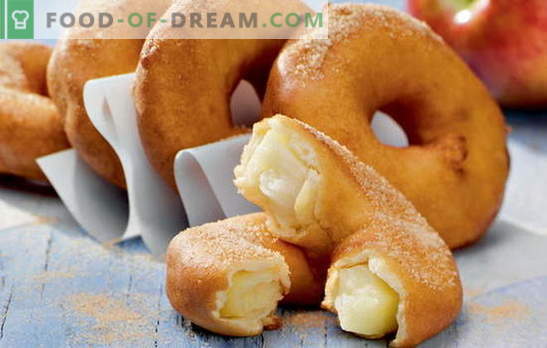 Donuts acasă - inele pufoase! Rețete pentru gogoși de casă cu drojdie, kefir, brânză de vaci, lapte condensat și umpluți