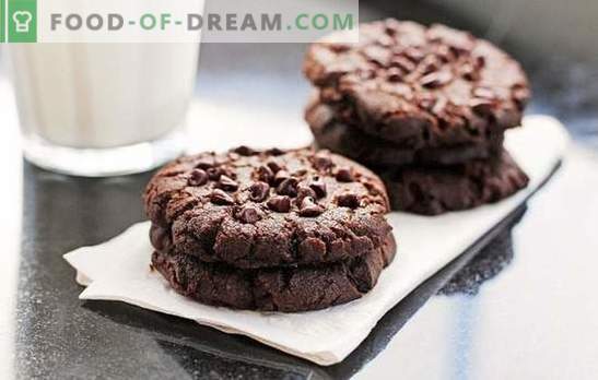 Cookie-urile de ciocolată: o rețetă pas cu pas pentru coacerea delicioasă. Prepararea cookie-urilor delicioase și aromatice cu ciocolată folosind rețetele pas-cu-pas