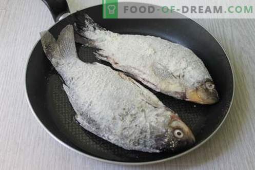Două dintre cele mai delicioase și mai rapide rețete pentru gătitul peștelui râului (crapul crucian)