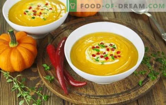 Rețetele de supă au mâncare rapidă și gustoasă - delicată și hrănitoare. Cum să gătești supa de cremă: rețete pentru primele cursuri rapide și gustoase