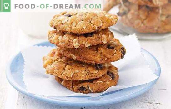 Cookie-urile de ovaz pe chefir - pentru ceai! Cum să coaceți cookie-urile de ovaz pe piure de kefir, gem, crocant, fără făină, cu miere