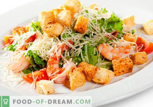 Salate la cină - cele mai bune rețete. Cum să salate în mod corespunzător și gustoase pentru a găti la cină.