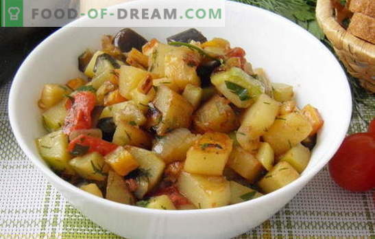 Tigaia de legume cu dovlecei și cartofi este meniul favorit de vară. Rețete de legume cu dovlecel și cartofi: efort minim