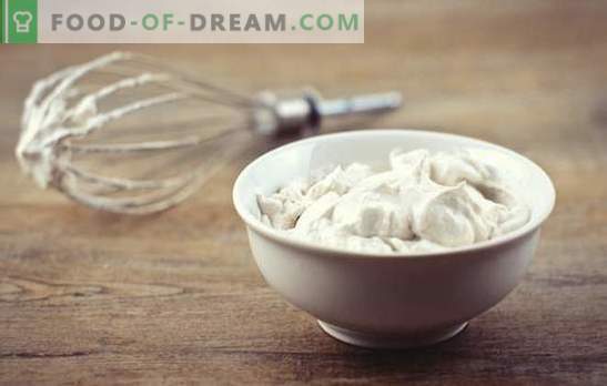 Crearea de crema la domiciliu. Rețete pentru deserturi crema de casă: jeleu, sufle, înghețată, cocktail