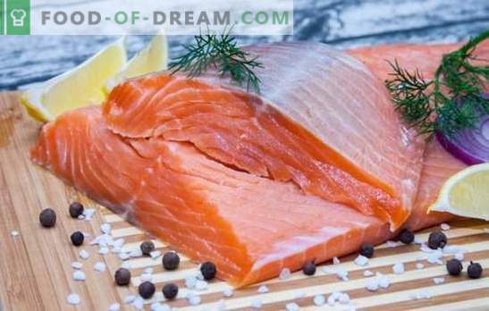 Diät zu roten Fischen: Grundsätze und Menü für die Woche