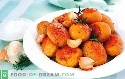 Young potatoes in a slow cooker - a tasty dish of autumn. Recipe for young potatoes in a slow cooker: baked, roasted, stewed