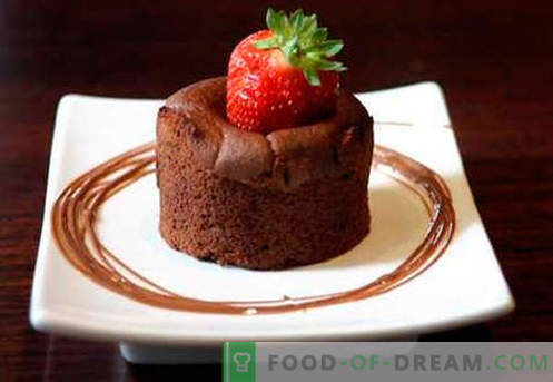 Chocolate soufflé - the best recipes. How to quickly and tasty cook a chocolate souffle.