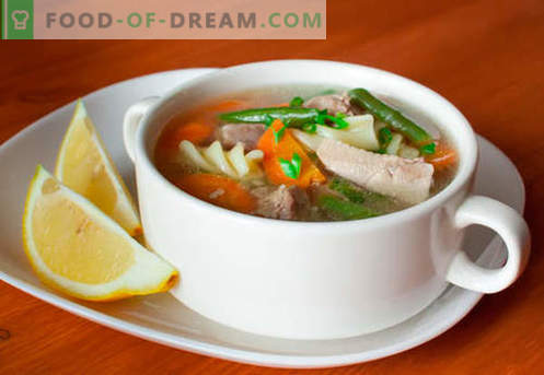 Rețete cu supe turceste. Cum să gătești în mod corespunzător și gustos supă de curcan.