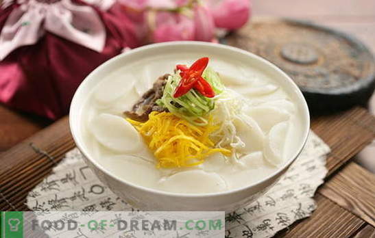 Supa coreeană - parfumată, fierbinte și puternică! Rețete de supă coreeană: Daikon, fructe de mare, nuci, varză, Tofu