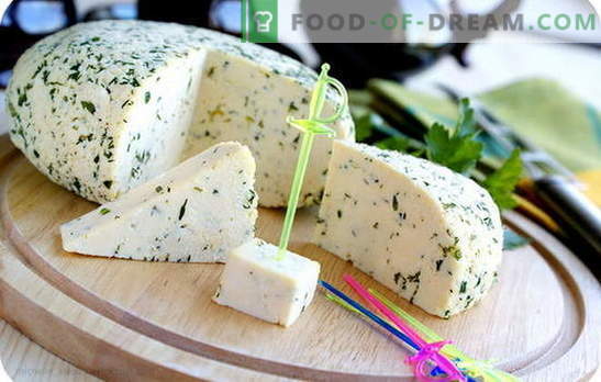Brânză cu smântână în bucătăria proprie: trei stimulente pentru fabricarea brânzeturilor de casă. Rețete de cele mai simple și cele mai populare tipuri de brânză de smântână