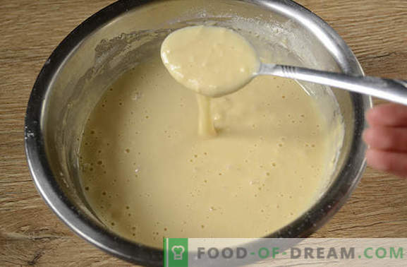 Clatite la lapte: uscată versiune americană a brigilor obișnuiți! Reteta foto pas cu pas despre clatite pe lapte - simple yummy
