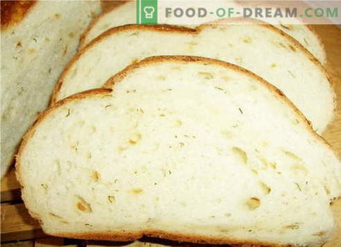 Pâine în cuptor - cele mai bune rețete. Cum să gătiți în mod corespunzător și gustos pâine în cuptor.
