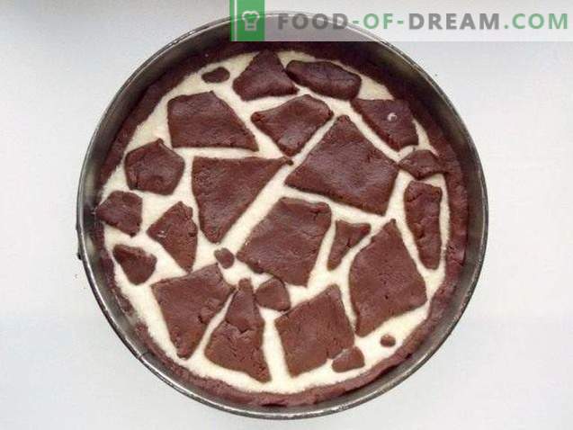 Giraffe Cheesecake și prăjitură de ciocolată