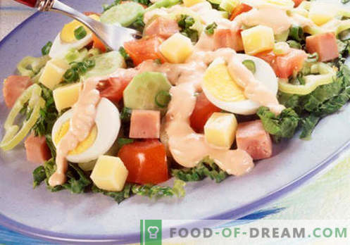 Salata bucatarului - o selectie a celor mai bune retete. Cum să gătești în mod corespunzător și gustos un bucătar-șef.