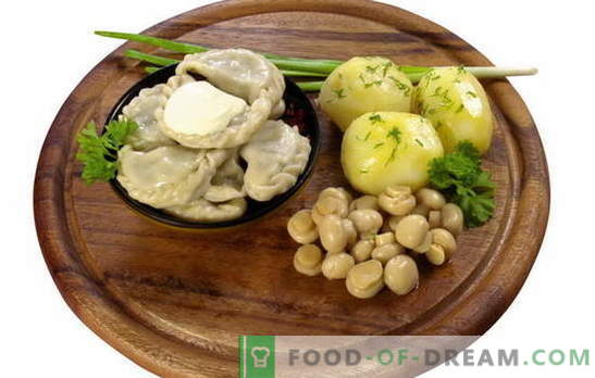 Găleți cu cartofi și ciuperci - și fără carne! O selecție a celor mai tentante rețete pentru găluște cu cartofi și ciuperci