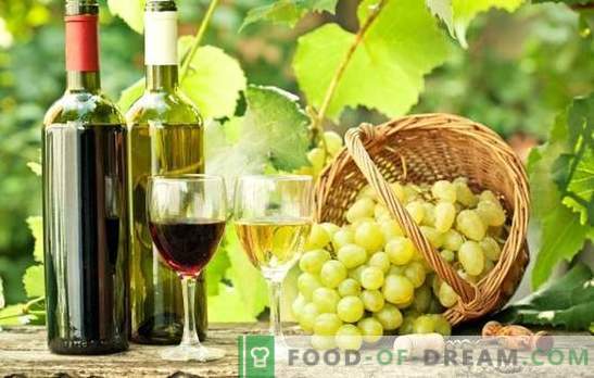 Vin din struguri la domiciliu - util! Secretele fabricării vinului din struguri la domiciliu