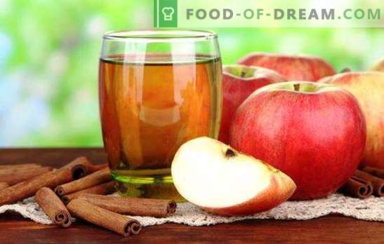Sucul din mere fără sucuri este o băutură naturală utilă. Cele mai bune retete pentru sucul din mere fără sucuri