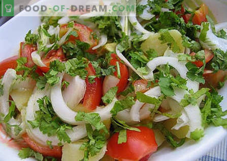 Salata de vară - cele mai bune rețete. Cum sa faci bine si gustos sa pregatesti o salata de vara.