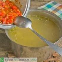 Supă cu paste și legume - când este rapidă, sănătoasă și gustoasă
