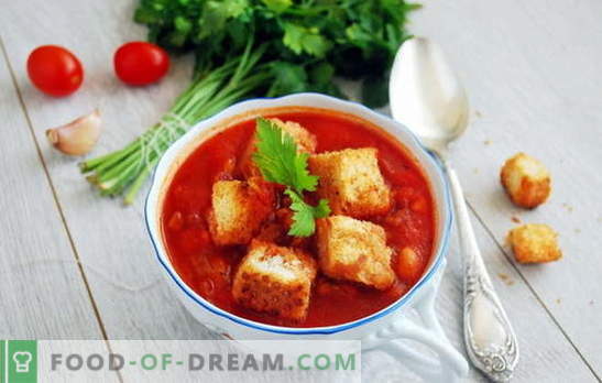 Supă cu pastă de roșii - salut, Italia! 8 rețete de supe delicioase cu pastă de roșii: cu orez, fidea, legume, chifteluțe