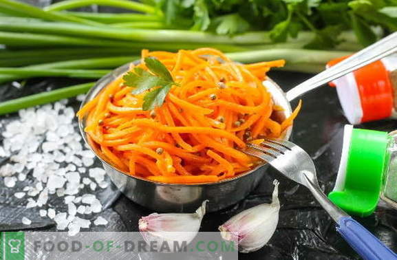 Morcovi coreeană delicioase în 15 minute