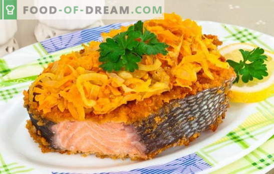 Pești clasici: somon roz cu morcovi. Pentru toți iubitorii de pește roșu - cele mai bune rețete de somon roz cu morcovi