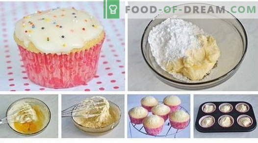 Cupcakes - cum să le gătești acasă. 7 feluri de mâncare cele mai bune.