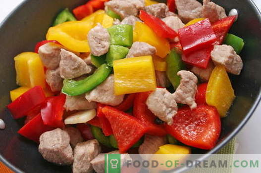 Carne cu legume - cele mai bune rețete. Cum să gătești în mod corespunzător și gustos carnea cu legume.