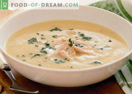 Supa cremă de pui - cele mai bune rețete. Cum să gătești în mod adecvat și delicios supa de pui.