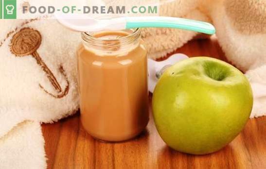 Pureul de mere pentru copii: cum să gătești în mod corespunzător și gustos. Rețete pentru piure de mere pentru bebeluși