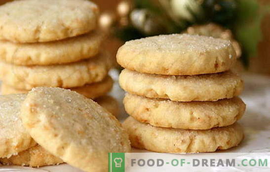 Cookie-uri pe smântână - de casă va fi încântat! Rețete simple retete cookie cu cacao, stafide, nuci, brânză de vaci, lapte condensat