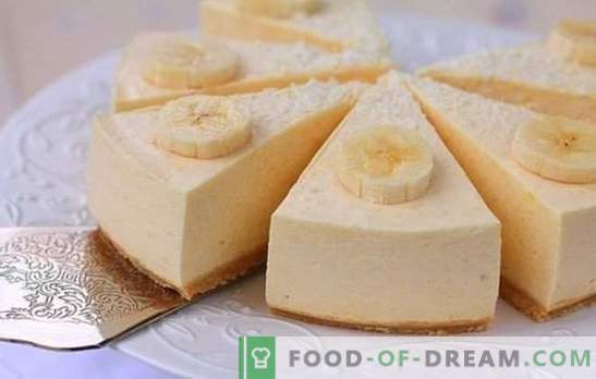 Banana soufflé - un desert tulbure cu o aroma magica! Rețete simple pentru sufle de banane cu brânză de vaci, grâu, ciocolată