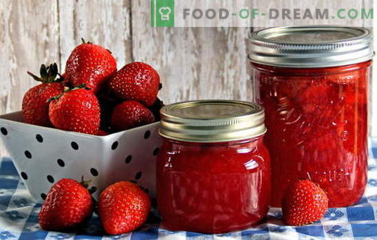Conservarea căpșunilor - păstrarea aromelor și a gustului. Protecția căpșunilor: rețete pentru gem, compot, gem etc.