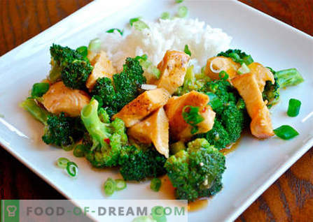 Broccoli Chicken - cele mai bune retete. Cum să gătești corect și gustos pui cu broccoli.