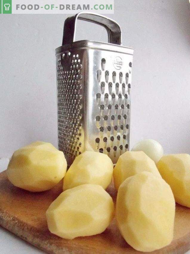 Clatite de cartofi de cartofi sau draniki