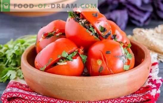 Tomate armean: roșii condimentate și picante. Cele mai bune rețete tradiționale de roșii în stil armean