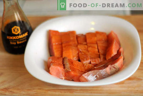 Somon roz cu morcovi și ceapă - este ușor! Rețetă foto-pas cu pas, instrucțiuni pentru gătit somon roz cu morcovi și ceapă