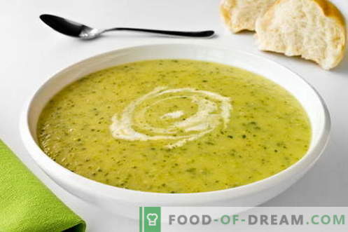 Supa de dovlecel - cele mai bune retete. Cum să gătești supe de găluște în mod corect și gustos din dovlecei.