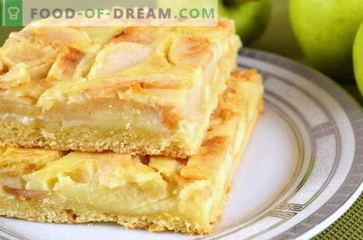 Apple Pie - cele mai bune retete. Cum să gătiți bine și gustos pentru a găti plăcintă de mere.