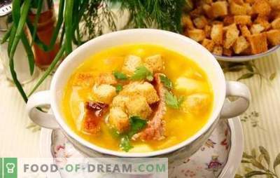 Wędzona zupa z kurczaka: smak jest niesamowity, a smak zostanie zapamiętany na zawsze! Jak gotować zupy z wędzonym kurczakiem?