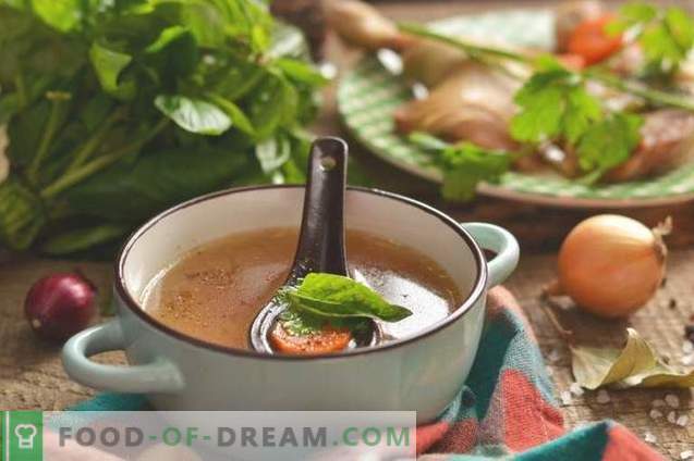 Supă de coapse de pui - bogată și aromatică