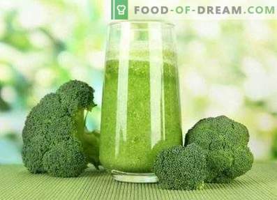 Smoothies de broccoli