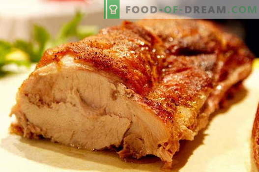 Carne de porc coaptă în cuptor - cele mai bune rețete. Cum să gătești corect și gustos carnea de porc în cuptor.
