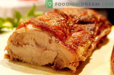 Svinjina v pečici - najboljši recepti. Kako pravilno in okusno kuhati svinjino v pečici.
