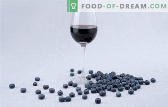 Caracteristici ale preparării mustului pentru vin de afine. Rețete simple pentru vinurile tradiționale de afine