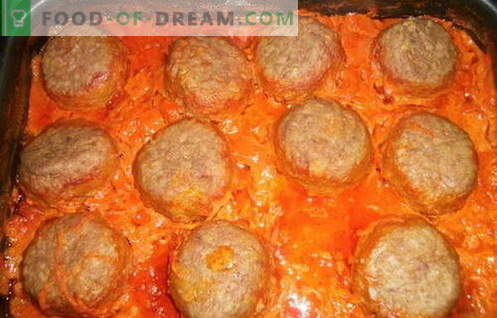 Meatballs - cele mai bune retete. Cum să procedați corect și să preparați chifteluțele.